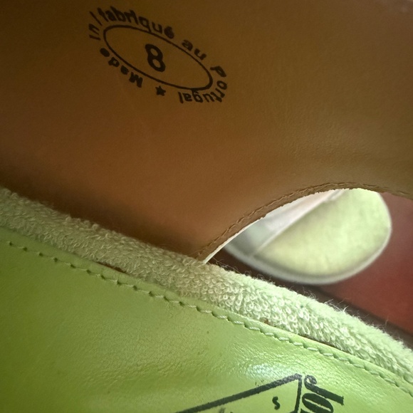 John Fluevog Green Neve Sandals - Picture 5 of 6